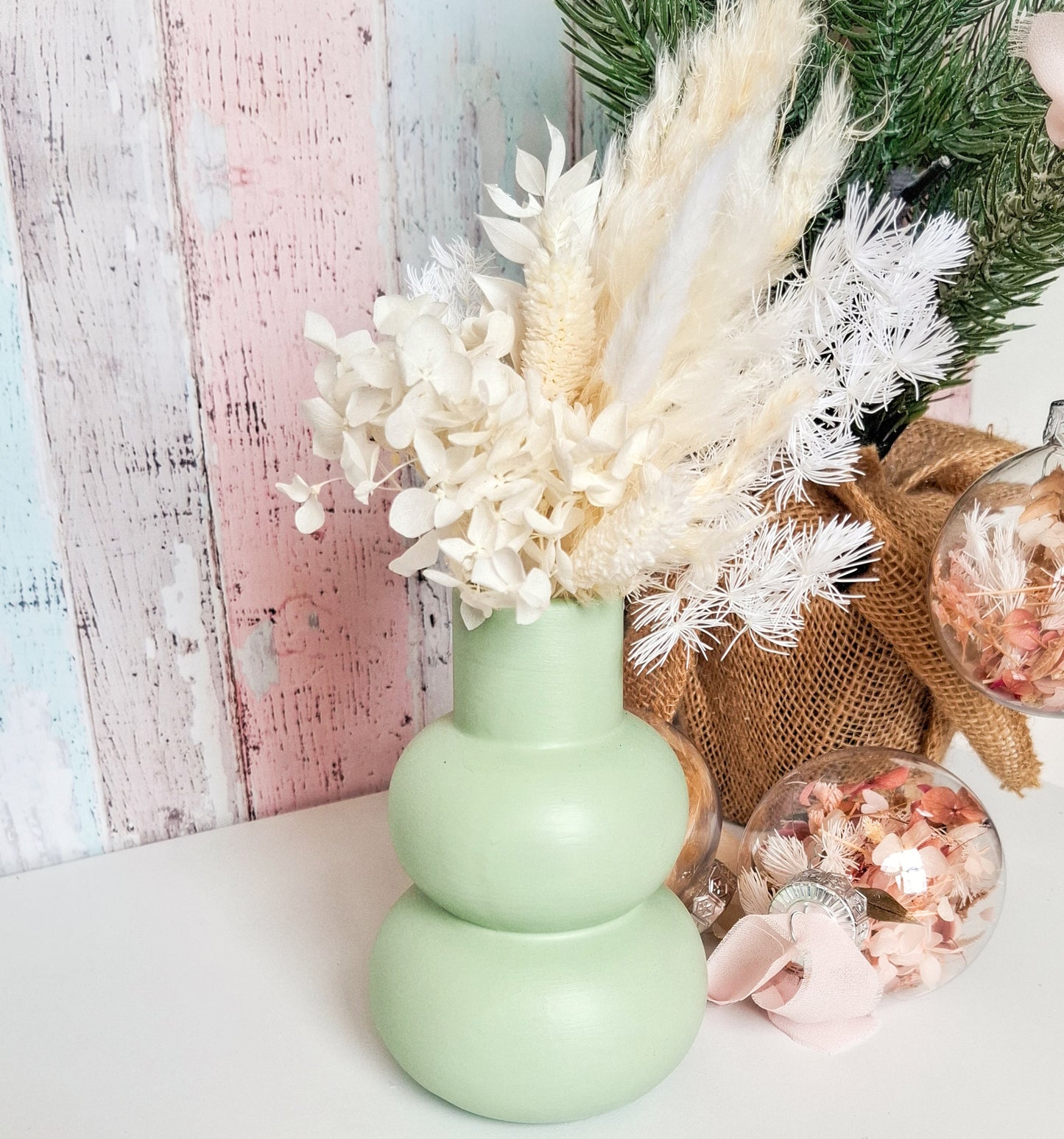 Silent Night Dried Floral Arrangement