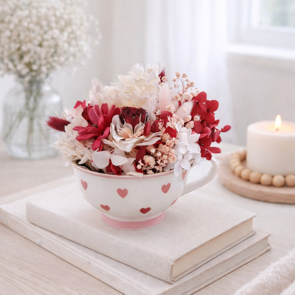 Heartstrings Dried Floral Arrangement