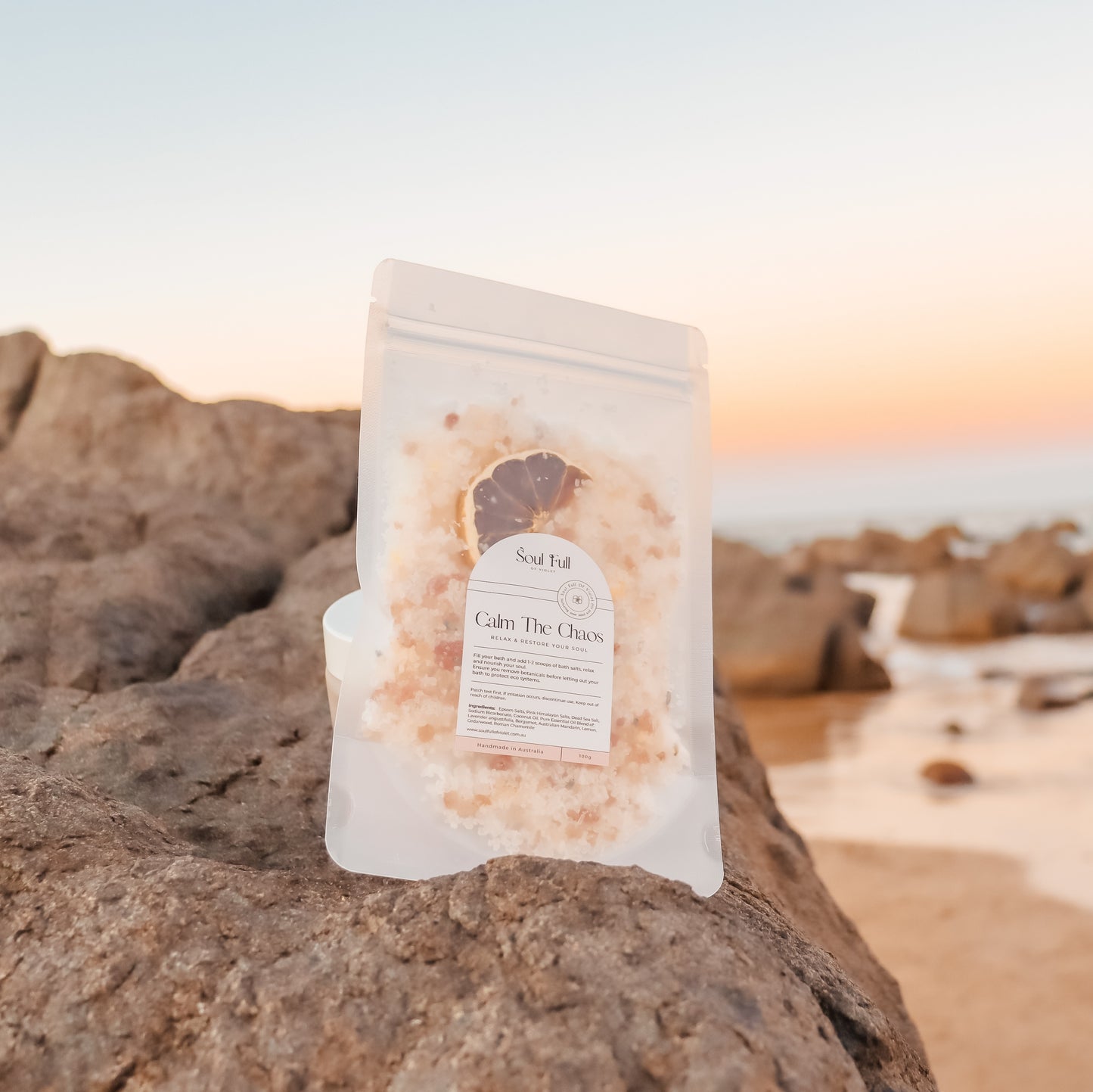 Calm The Chaos Bath Soak Pouch 100G