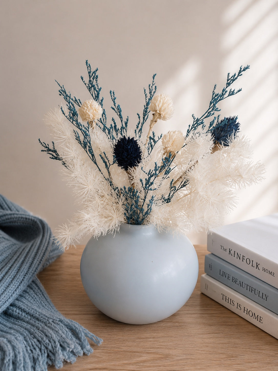 Winter Hush Dried Floral Arrangement