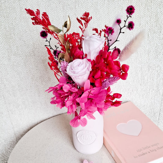 Milk Bottle Florals