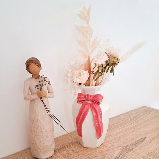 Bow Sweet Dried Floral Arrangement