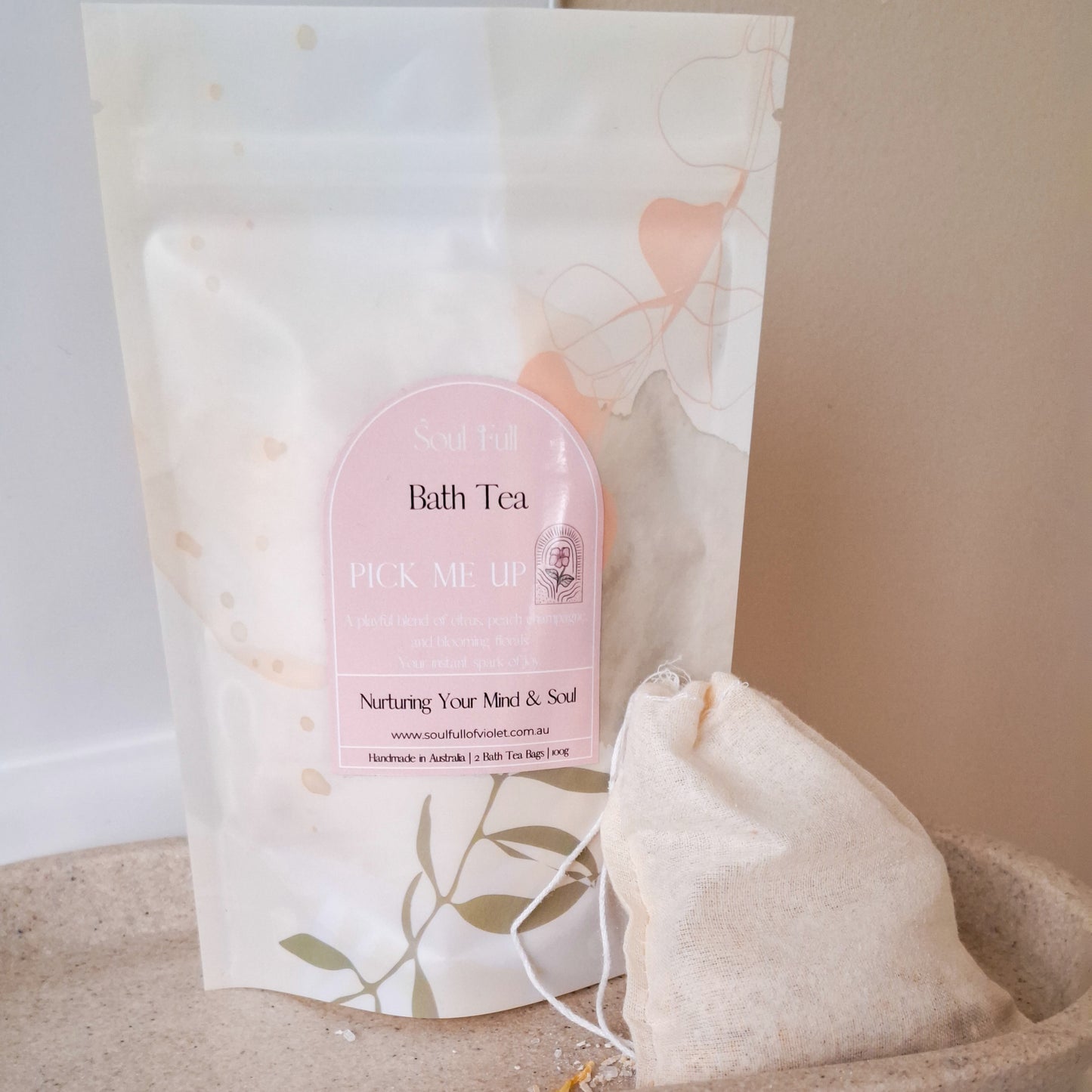 Signature Bath Tea ( Available in 8 scents)