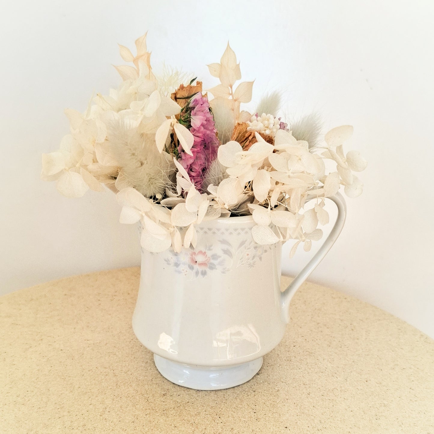 Mala Milk Jug Dried Floral Arrangements