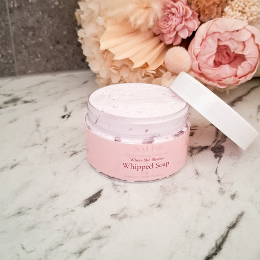 Where She Blooms Whipped Soap