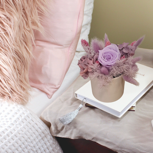 Heather Dried Floral Arrangement