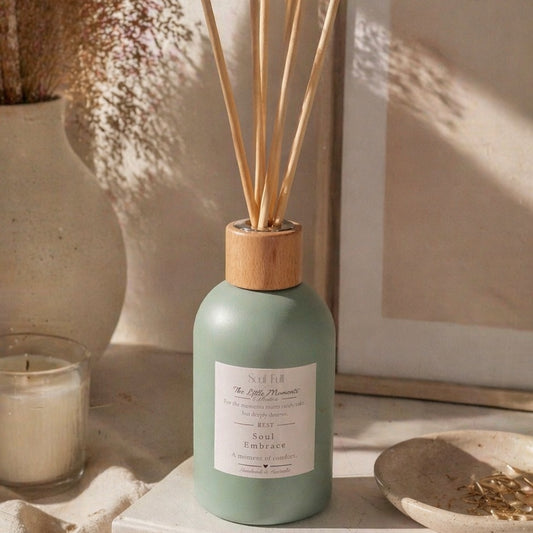 Little Moments Reed Diffuser – Sage Green Vessel