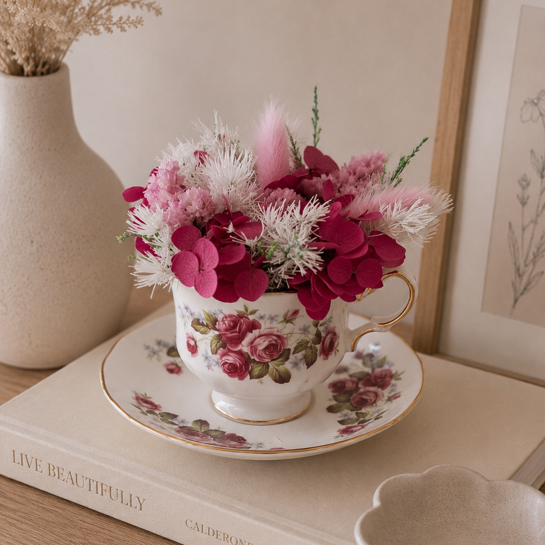 Zelie Dried Floral Arrangement