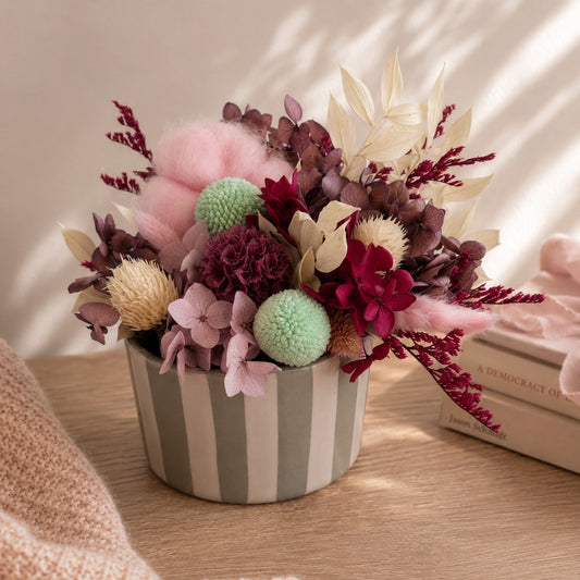 Her Quiet Bloom Dried Floral Arrangement